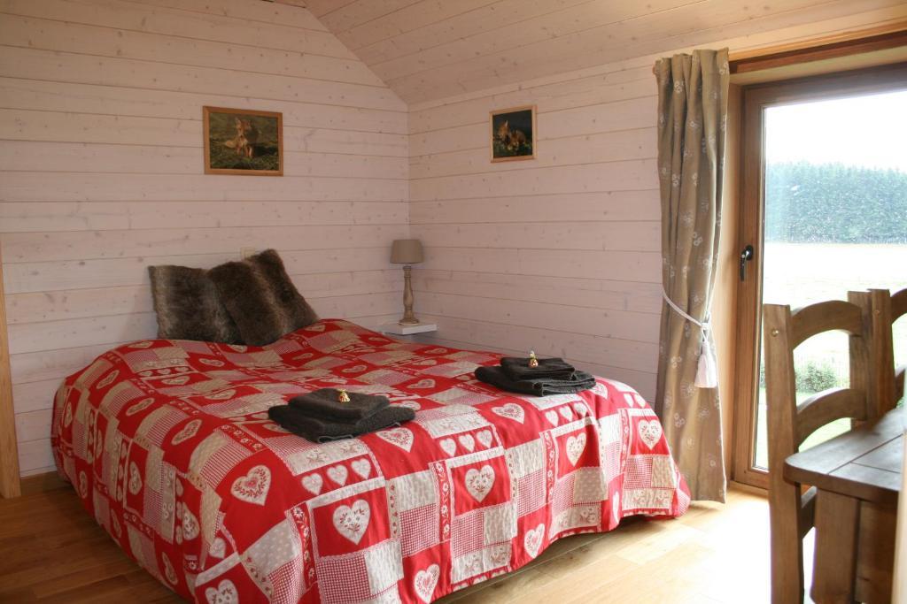 Chambres D'Hotes Les Trappeurs Silence & Nature Tenneville Kamer foto